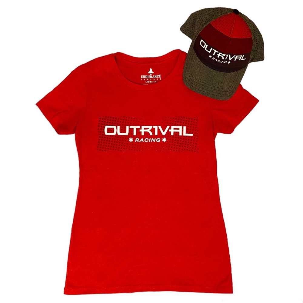 OUTRIVAL RACING triathlon tee and hat bundle